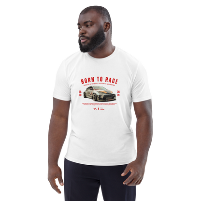 Koszulka Toyota GR Yaris "Born to Race"  – sportowy t-shirt dla miłośników aut, idealny prezent dla fanów motorsportu.